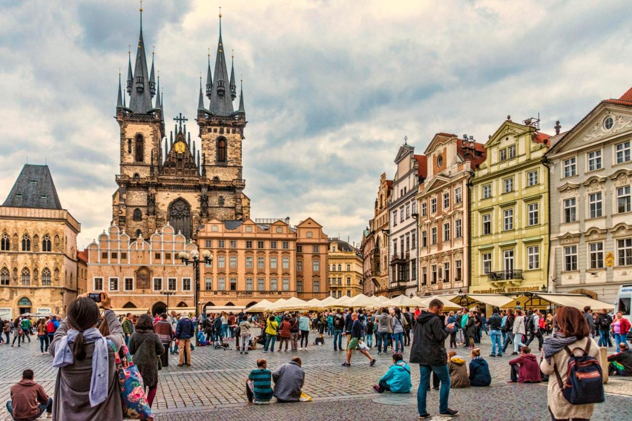 Apt In Center Prague Great View By Michal&Friends Dış mekan fotoğraf